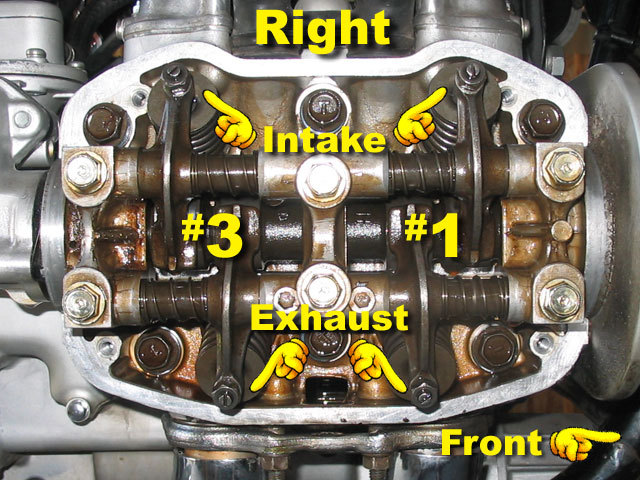 Honda gl1000 valve adjustment #6